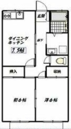 メゾンシルクの物件間取画像